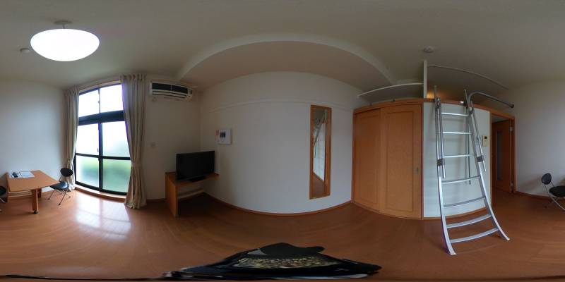 パノラマ画像リビング