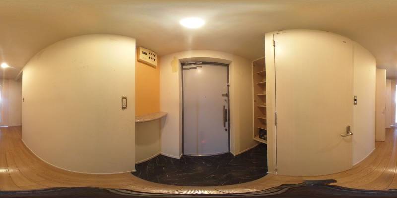 パノラマ画像玄関