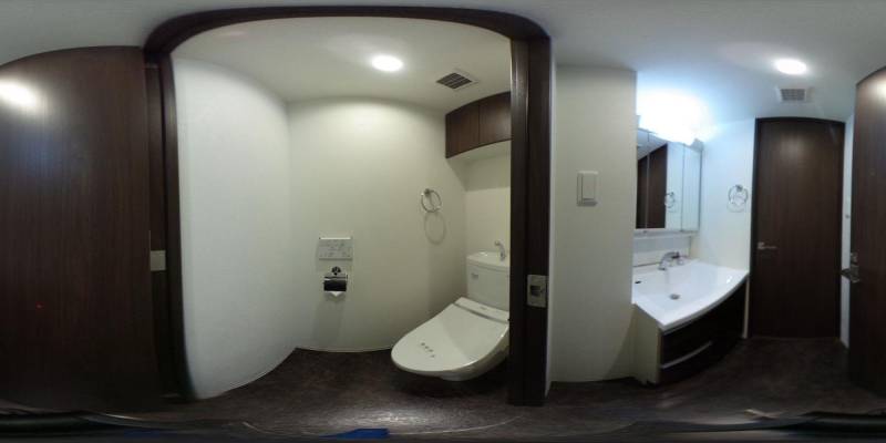 パノラマ画像トイレ