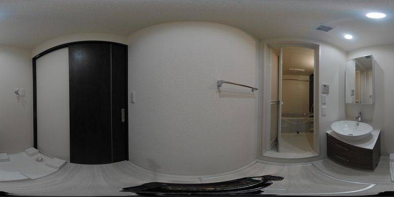 パノラマ画像洗面所