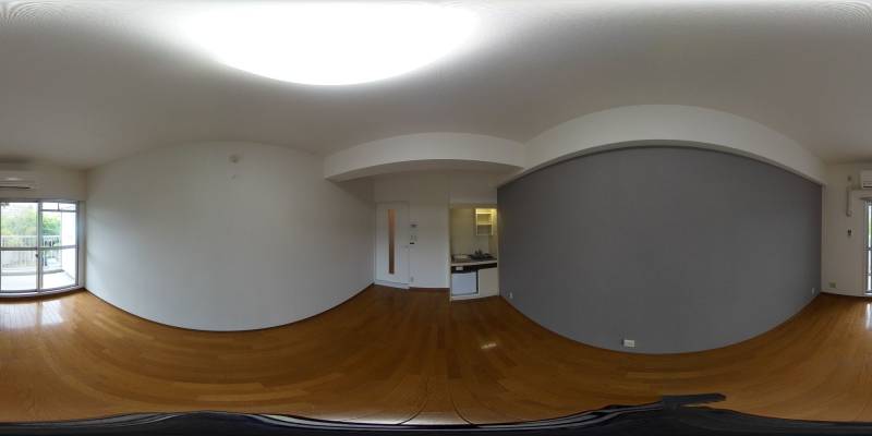 パノラマ画像洋室