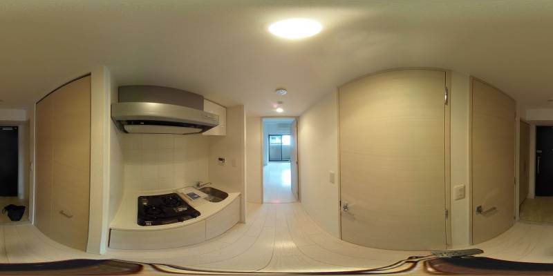 パノラマ画像キッチン