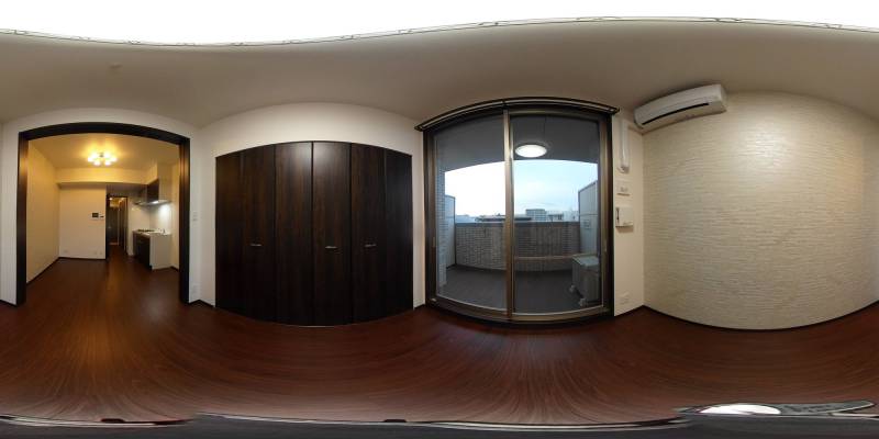 パノラマ画像リビング