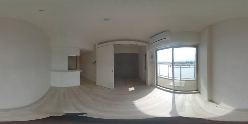 パノラマ画像洋室