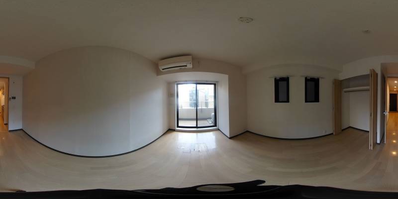 パノラマ画像リビング