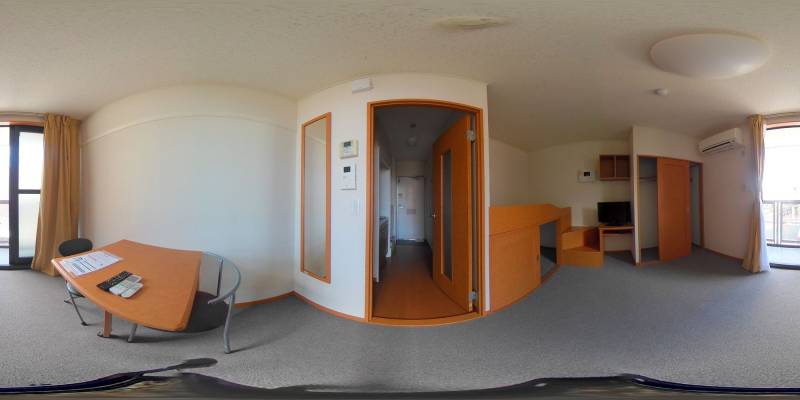 パノラマ画像リビング