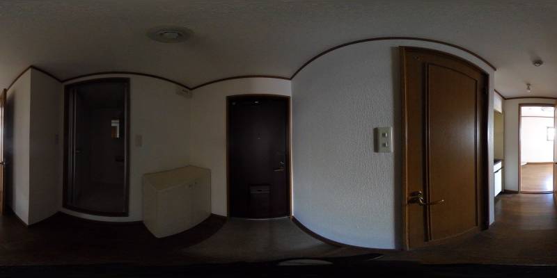 パノラマ画像玄関