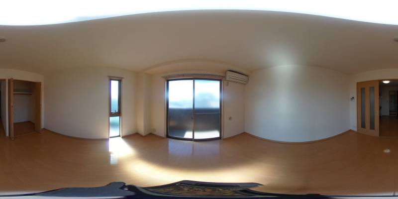 パノラマ画像リビング