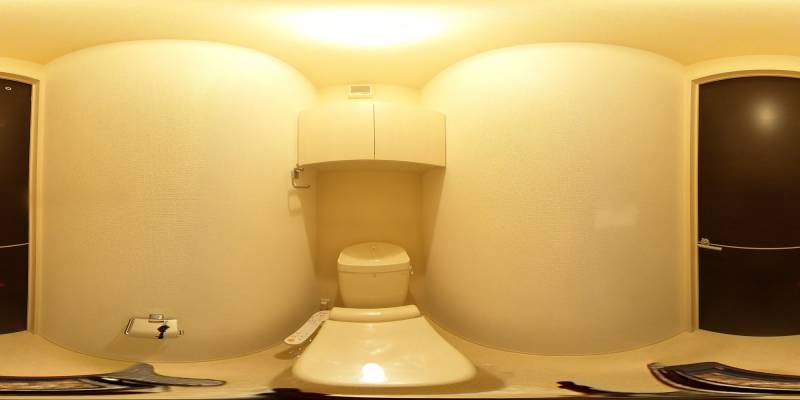 パノラマ画像トイレ