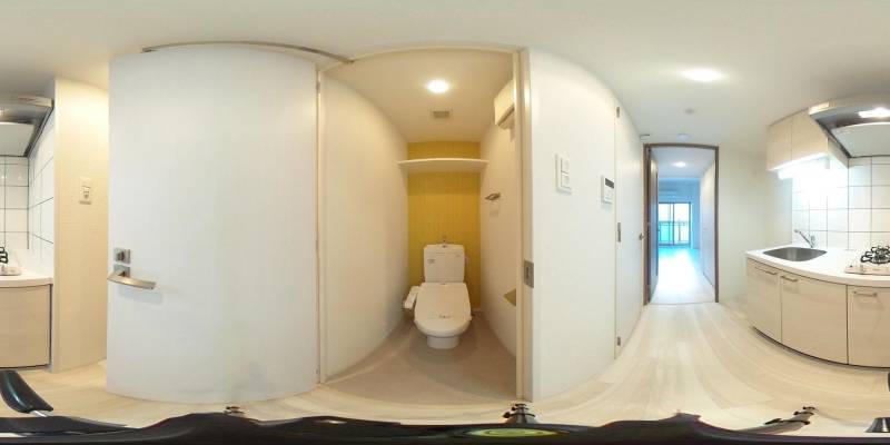 パノラマ画像トイレ