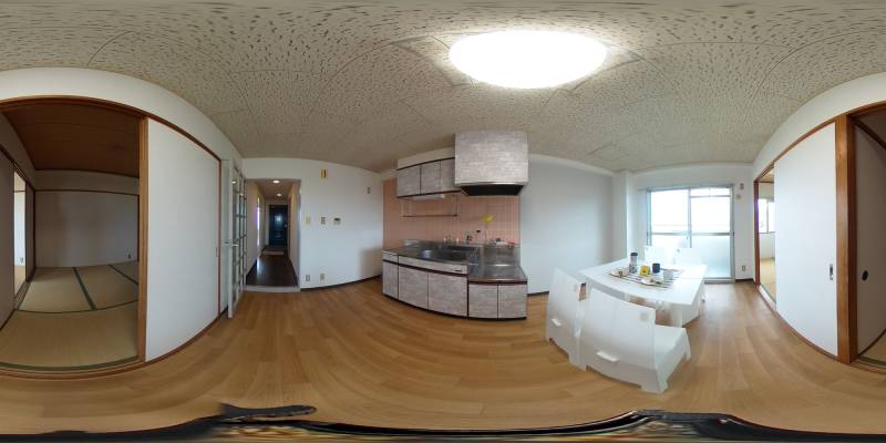 パノラマ画像リビング