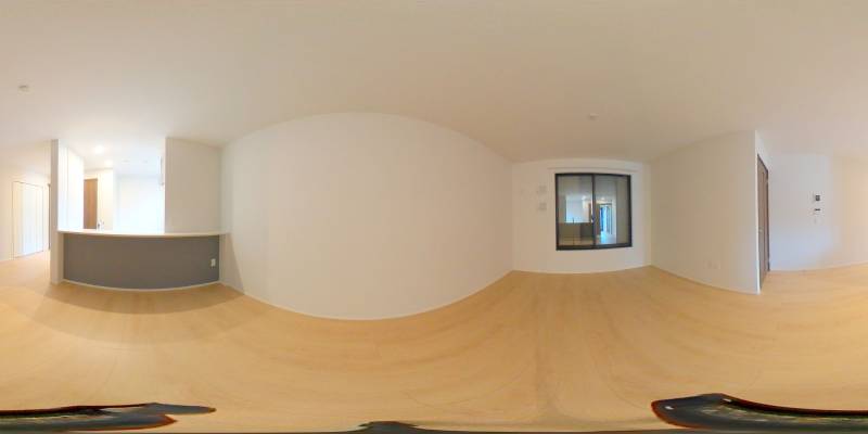 パノラマ画像リビング