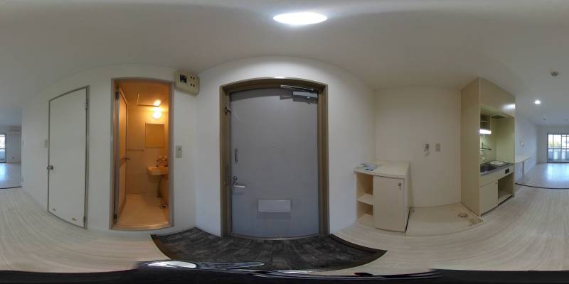 パノラマ画像玄関