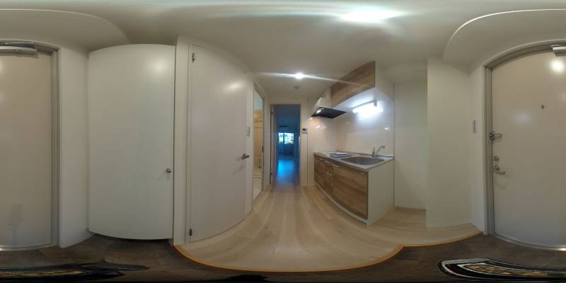 パノラマ画像玄関