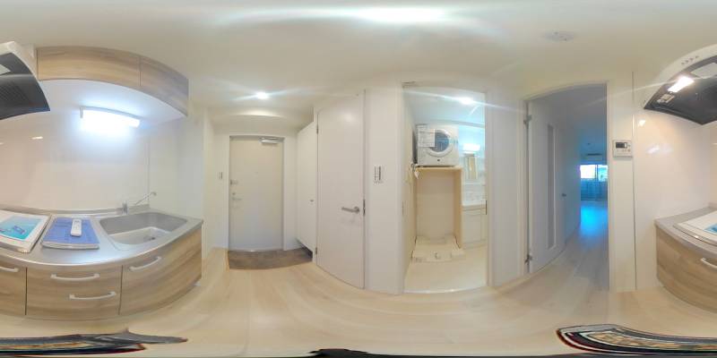 パノラマ画像キッチン