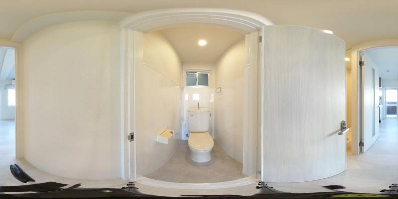 パノラマ画像トイレ