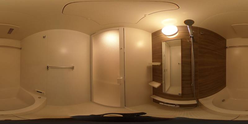 パノラマ画像バスルーム