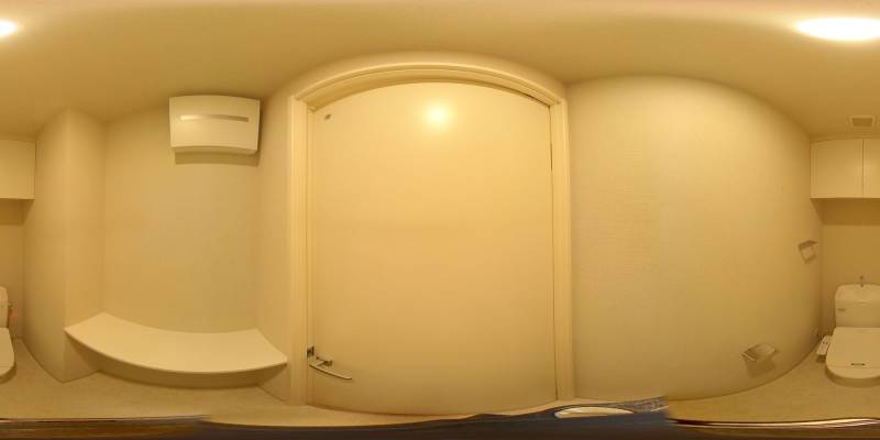 パノラマ画像トイレ