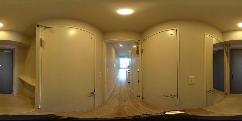 パノラマ画像玄関