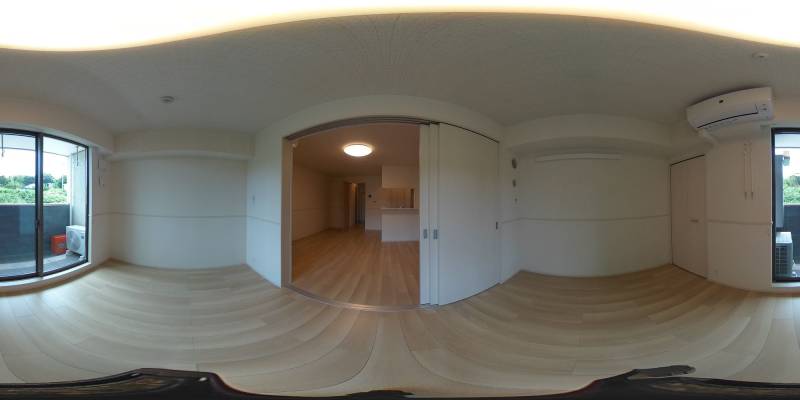 パノラマ画像洋室