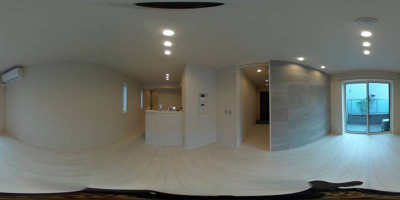 パノラマ画像リビング