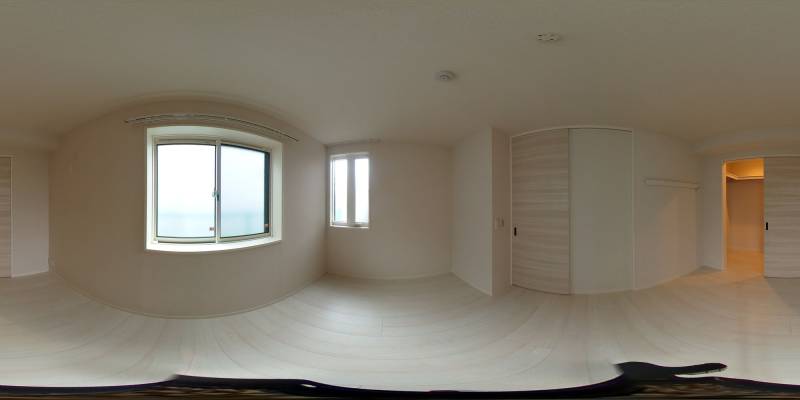 パノラマ画像洋室