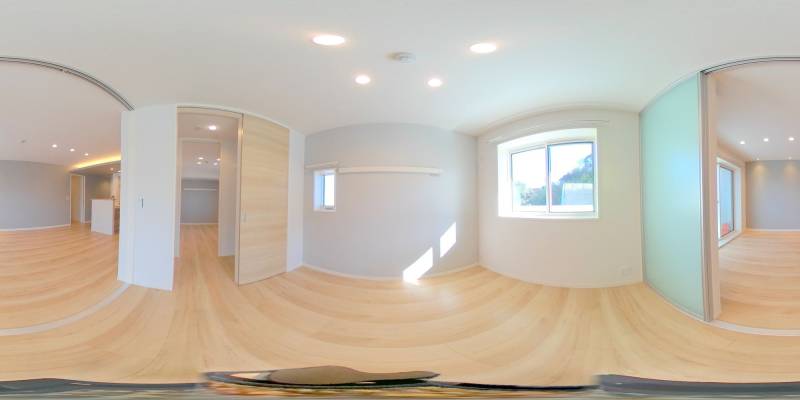 パノラマ画像洋室