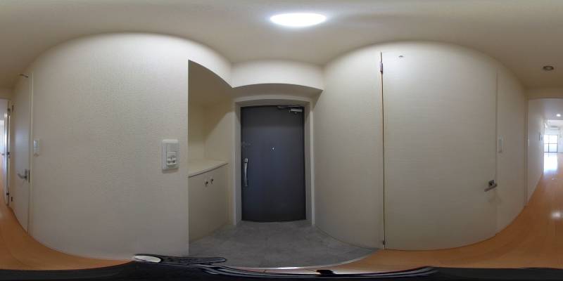 パノラマ画像玄関