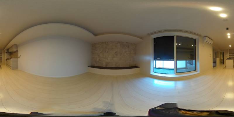 パノラマ画像洋室