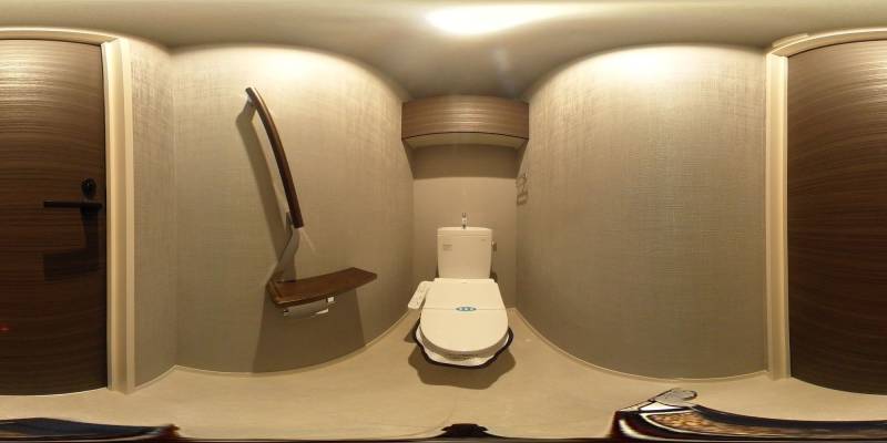 パノラマ画像トイレ