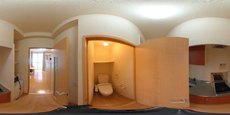 パノラマ画像トイレ