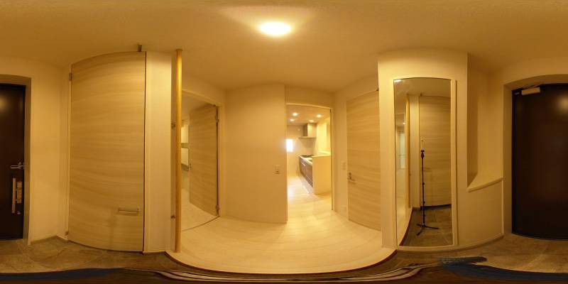 パノラマ画像玄関