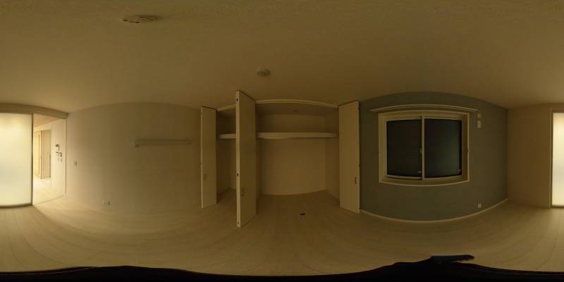 パノラマ画像洋室