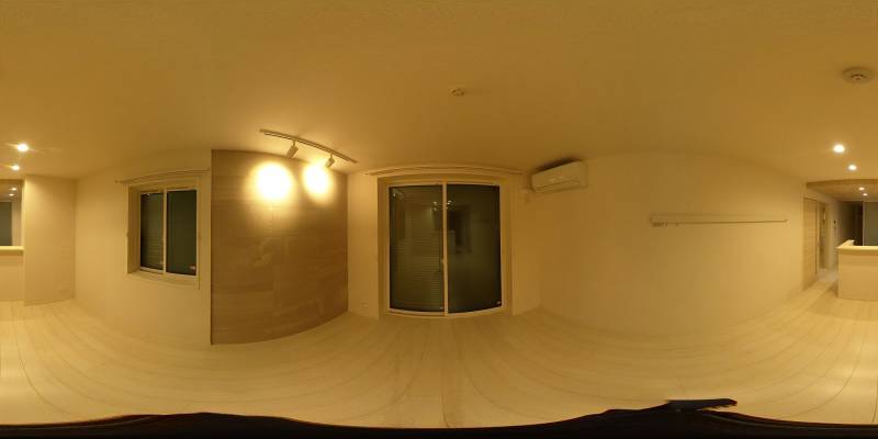 パノラマ画像リビング