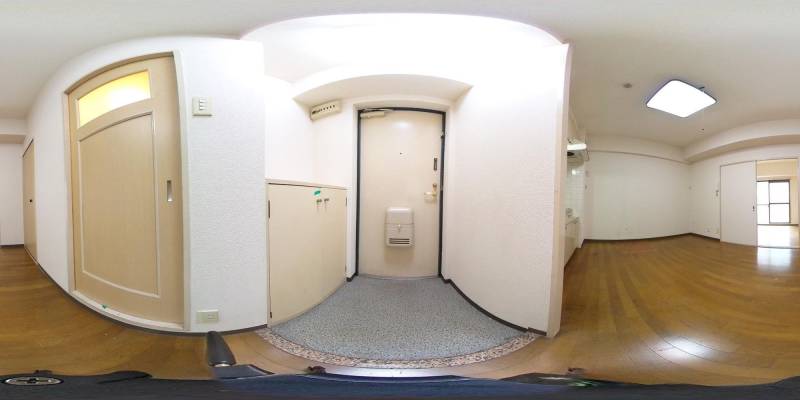 パノラマ画像玄関