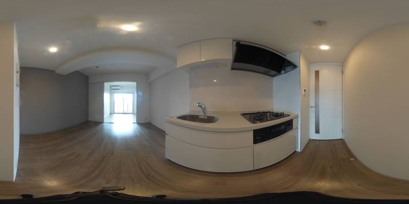 パノラマ画像キッチン