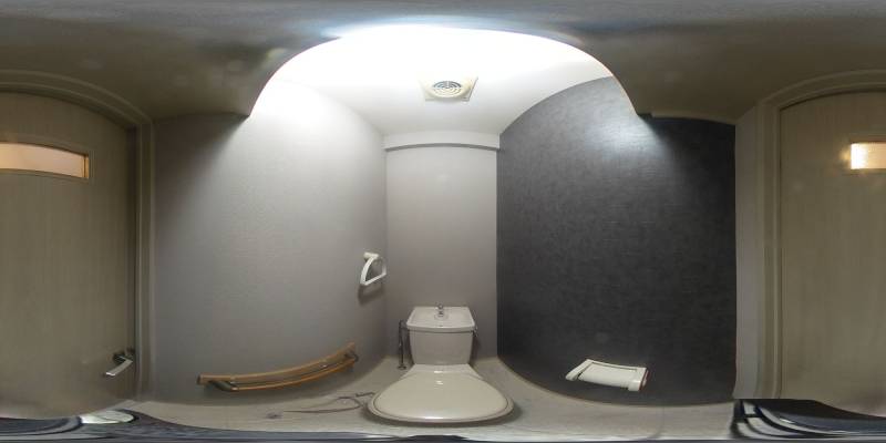 パノラマ画像トイレ