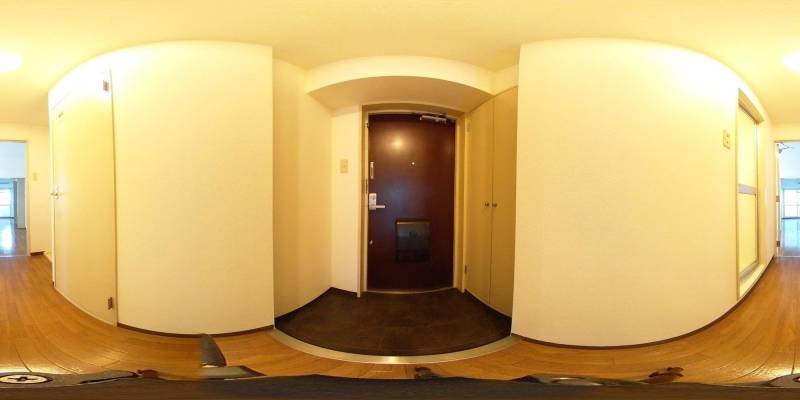 パノラマ画像玄関