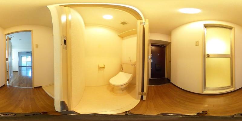 パノラマ画像トイレ