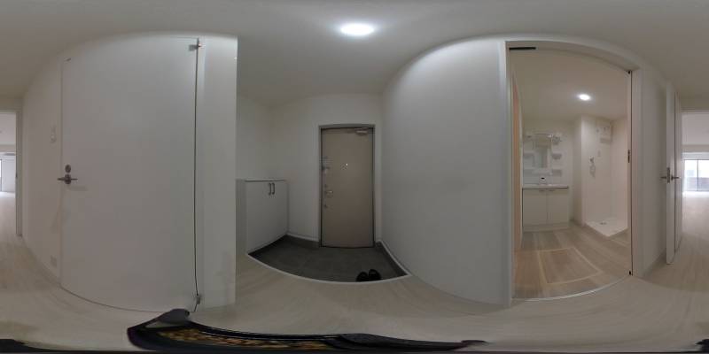 パノラマ画像玄関