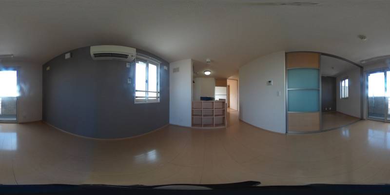 パノラマ画像洋室