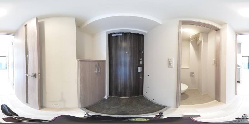 パノラマ画像玄関