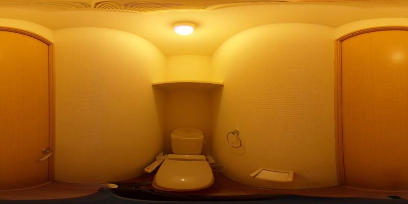 パノラマ画像トイレ