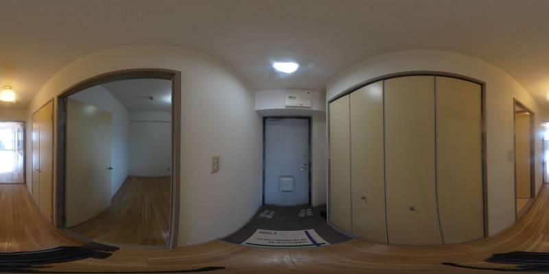 パノラマ画像玄関