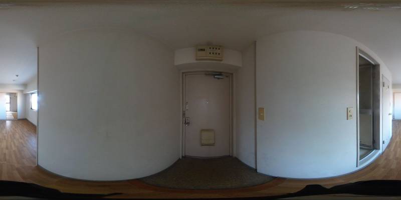 パノラマ画像玄関