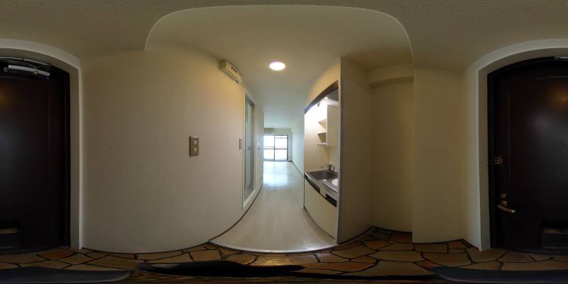 パノラマ画像玄関