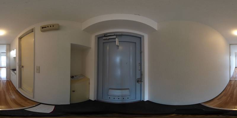 パノラマ画像玄関