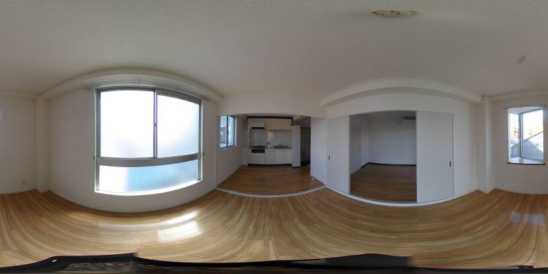 パノラマ画像洋室