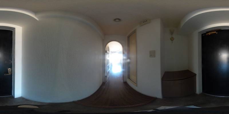 パノラマ画像玄関