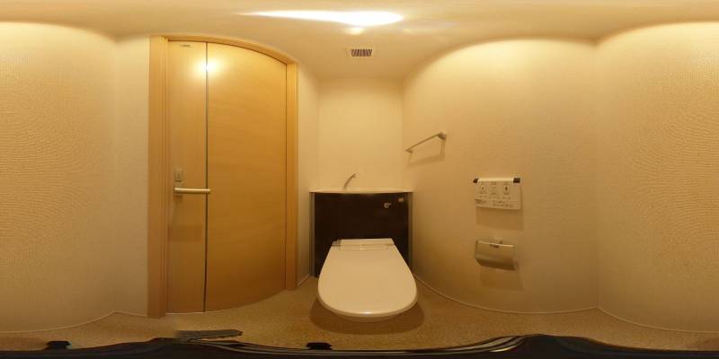 パノラマ画像トイレ